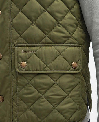 Barbour New Lowerdale Gilet | Groen