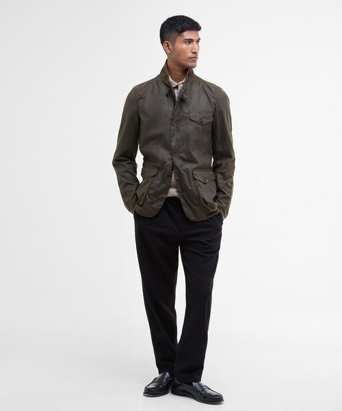 Barbour Jack Beacon Sports Wax | Groen