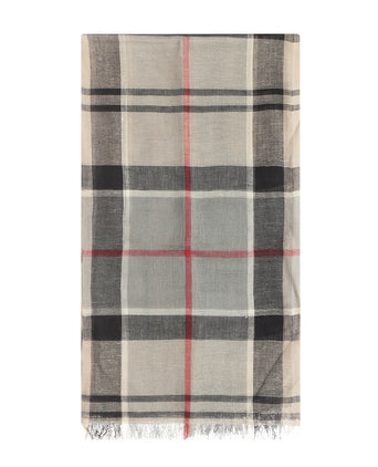 Barbour Welton Tartan Scarf | Beige