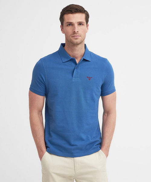 Barbour Lightweight Sports Polo | Blauw
