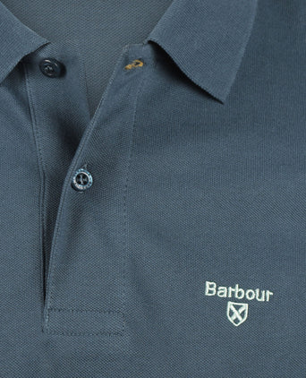 Barbour Lightweight Sports Polo | Blauw