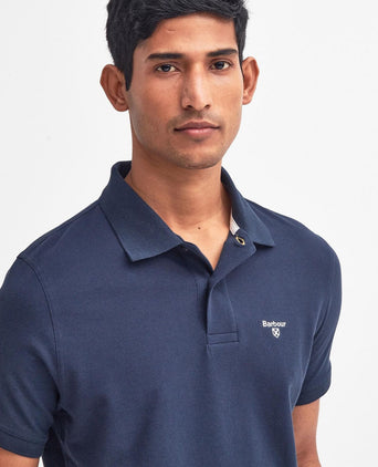 Barbour Lightweight Sports Polo | Blauw