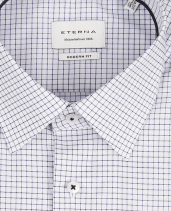 Eterna Shirt Modern Fit | Blauw