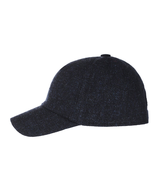 Baseball Cap Tweed | Navy