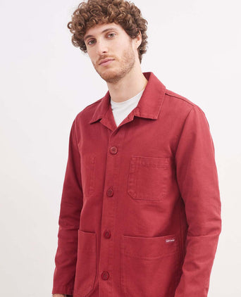 Saint James Sirocco Overshirt | Rood