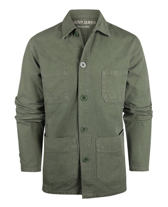 Saint James Sirocco Overshirt | Groen