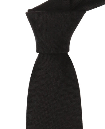 Stropdas Schotse Ruit | Zwart