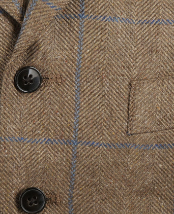 Wellington Gilet 100% Zijde | Bruin