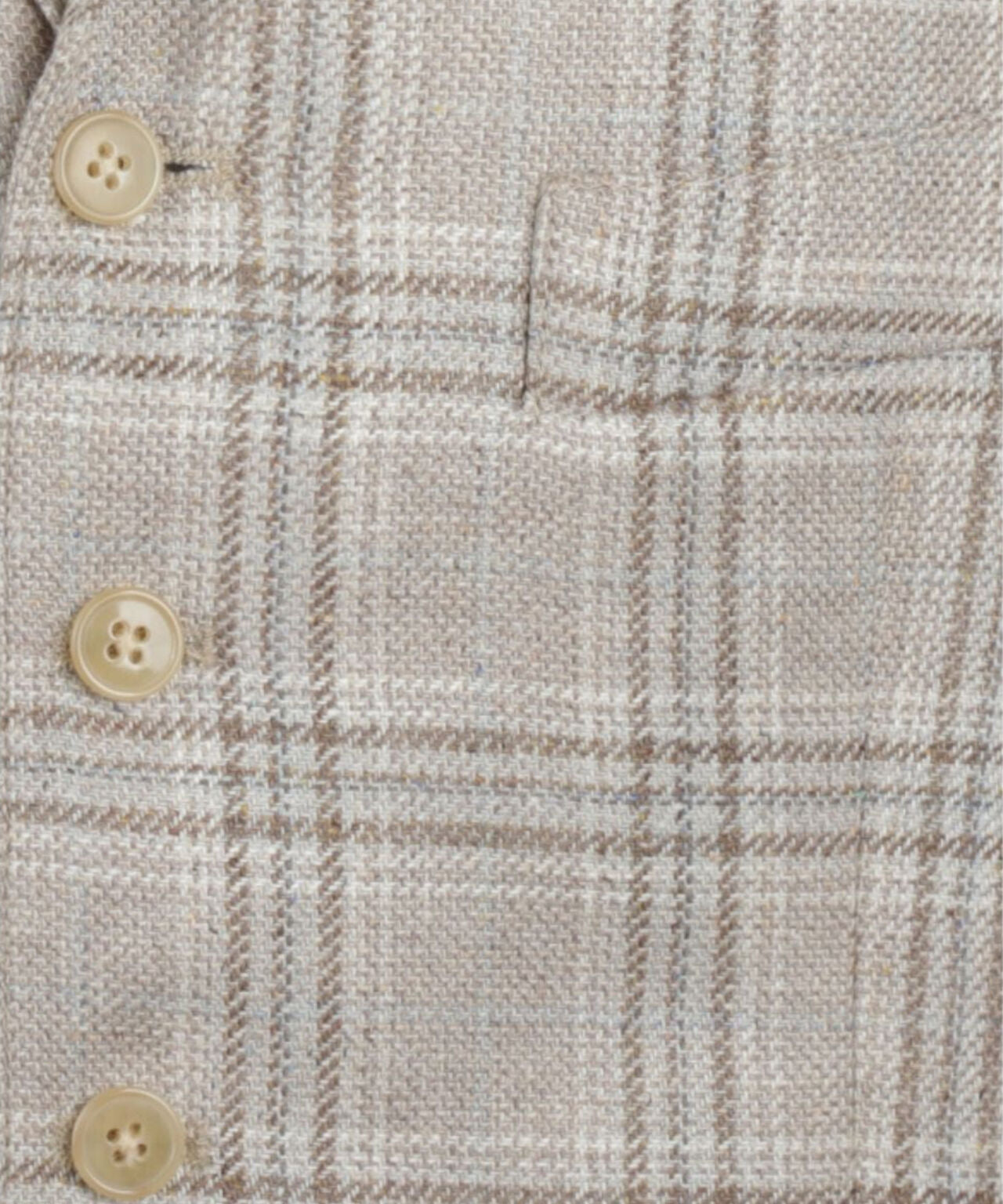 Wellington Gilet 100% Silk | Brown