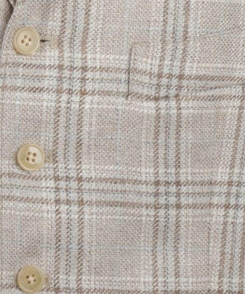 Wellington Gilet 100% Zijde | Bruin