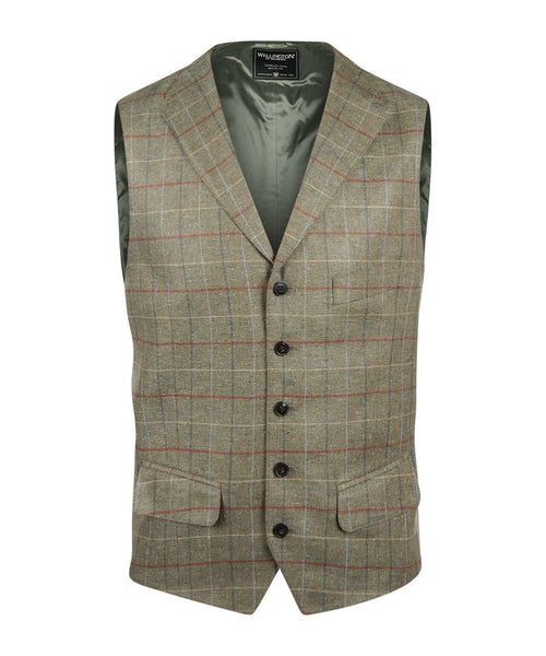 Wellington Gilet 100% Zijde | Groen