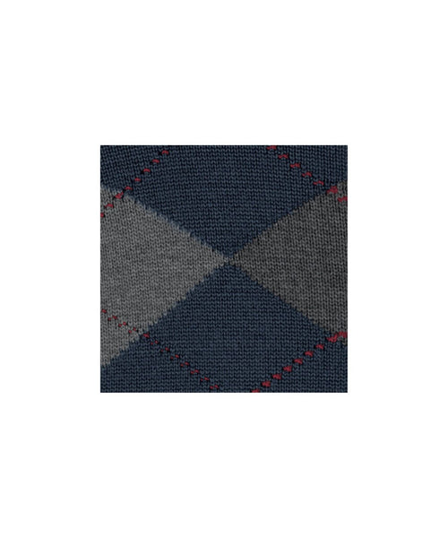 Burlington Edinburgh Heren Sokken | Blauw