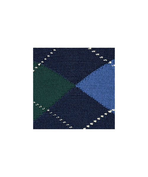 Burlington Edinburgh Heren Sokken | Blauw