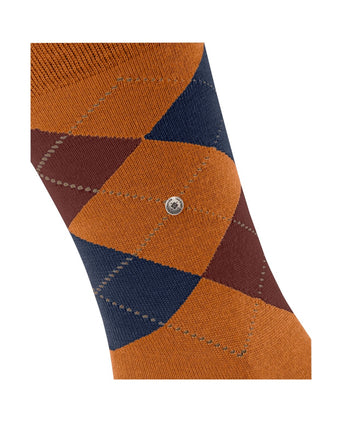 Burlington Edinburgh Heren Sokken | rood