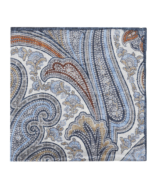 Pochet Zijde | Blauw