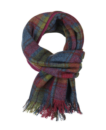 Harris Tweed Scarf | Blauw