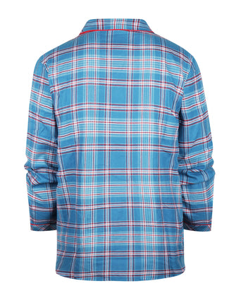 Pyjama Set Flanel | Blauw