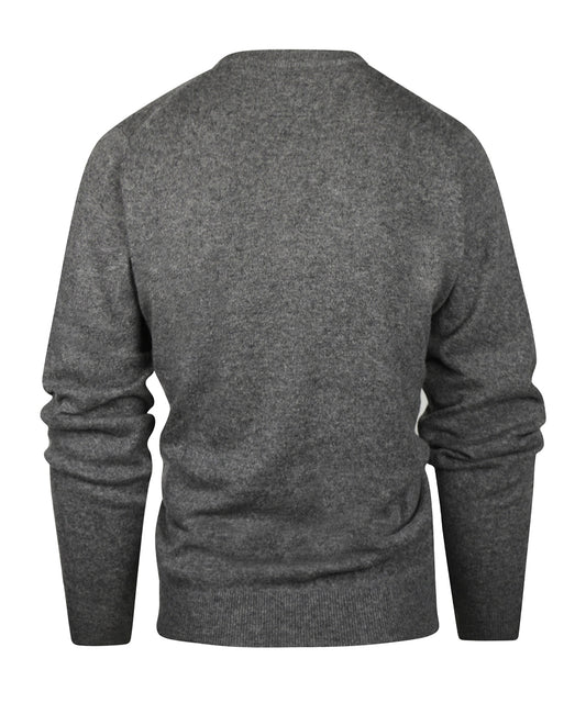 Cashmere Ronde Hals Pullover | Steel