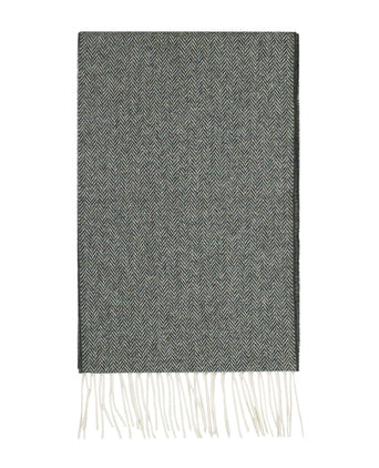 Lambswool Sjaal 30X210CM | Groen