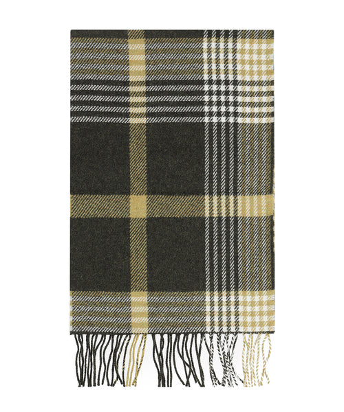 Lambswool Sjaal 30X210CM | Groen