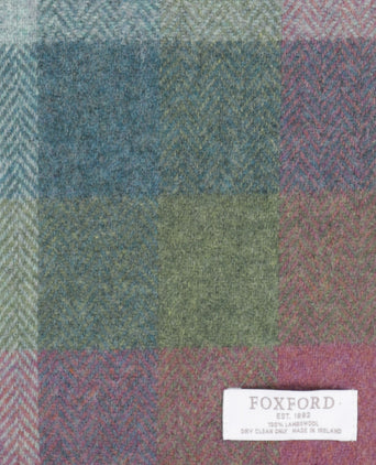 Lambswool Sjaal 30X210CM | Groen