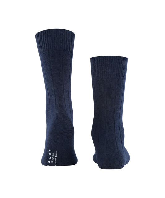 Lhasa Rib Heren Sokken | Navy