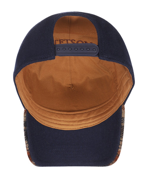 Stetson Trucker Cap Wool Check | Blauw