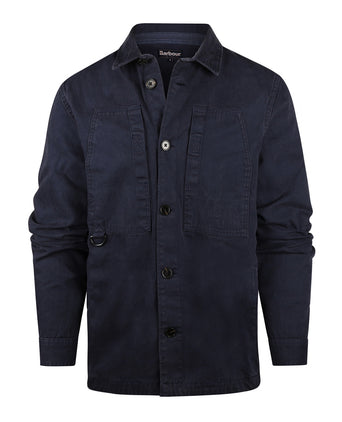 Barbour Deepdale Relaxed Fit Overshirt | Navy Blauw