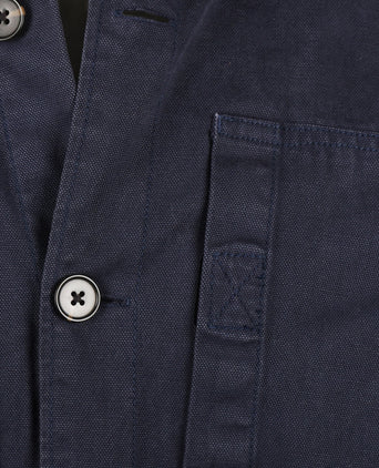 Barbour Deepdale Relaxed Fit Overshirt | Navy Blauw