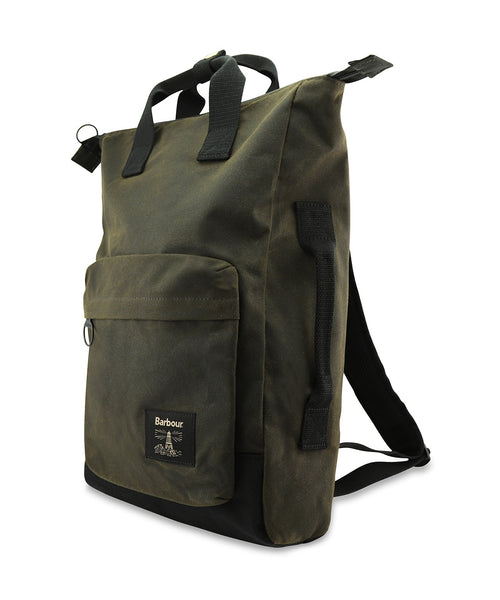 Barbour Field Wax Backpack | Groen