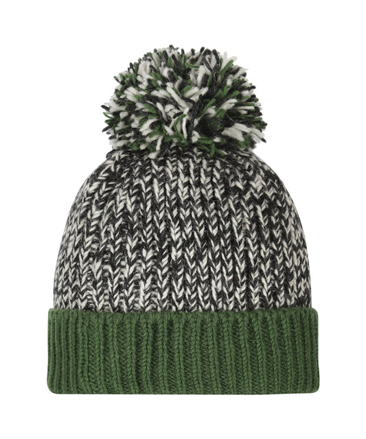 Muts Wol Fleece Lining | Green Marl