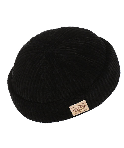 Stetson Docker Corduroy Jersey | Zwart