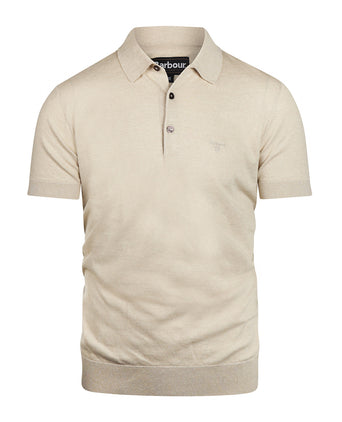 Barbour Buston Knit Polo | Wit