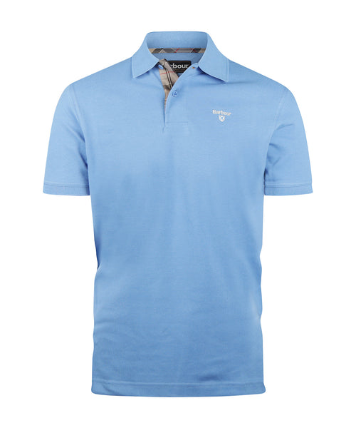 Barbour Tartan Pique Polo | Blauw
