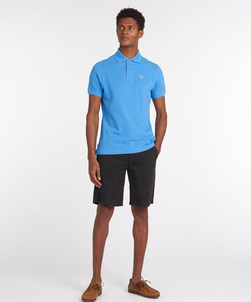 Barbour Tartan Pique Polo | Blauw