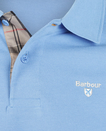 Barbour Tartan Pique Polo | Blauw