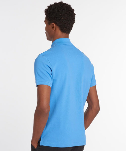 Barbour Tartan Pique Polo | Blauw