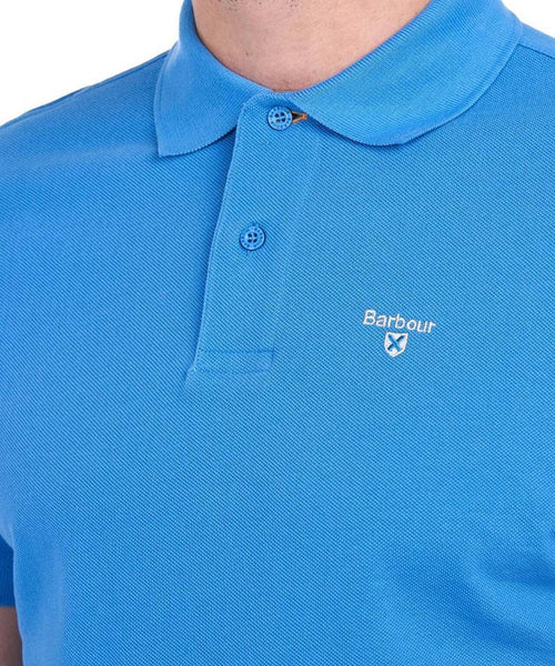 Barbour Tartan Pique Polo | Blauw