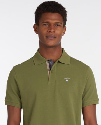 Barbour Tartan Pique Polo | Groen