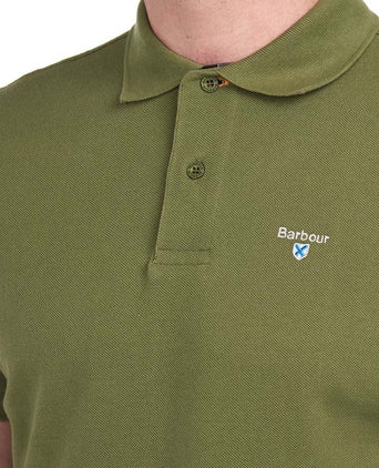 Barbour Tartan Pique Polo | Groen