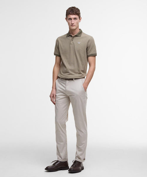 Barbour Polo Essential Sports Mix | Groen