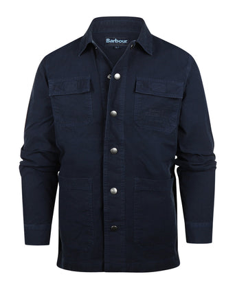 Barbour Grindle Cargo Overshirt | Navy Blauw