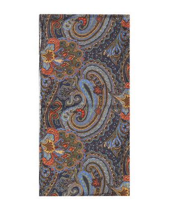 Sjaal Wol/Cashmere/Zijde | Blauw