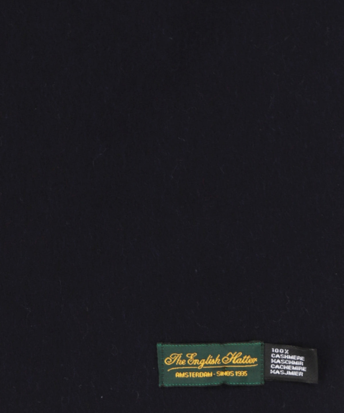 Sjaal 100% Cashmere | Navy