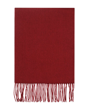 Sjaal 100% Cashmere | Bordeaux Rood