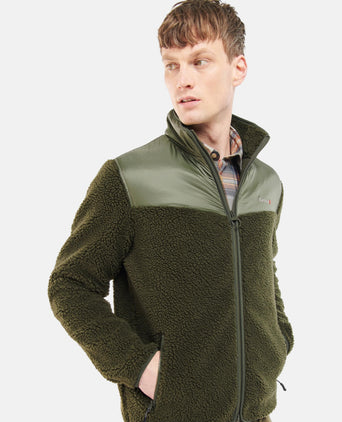 Barbour Axis Fleece Jacket | Olive