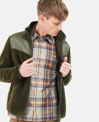 Barbour Axis Fleece Jacket | Olive