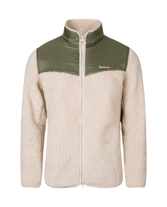 Barbour Axis Fleece Jacket | Ecru