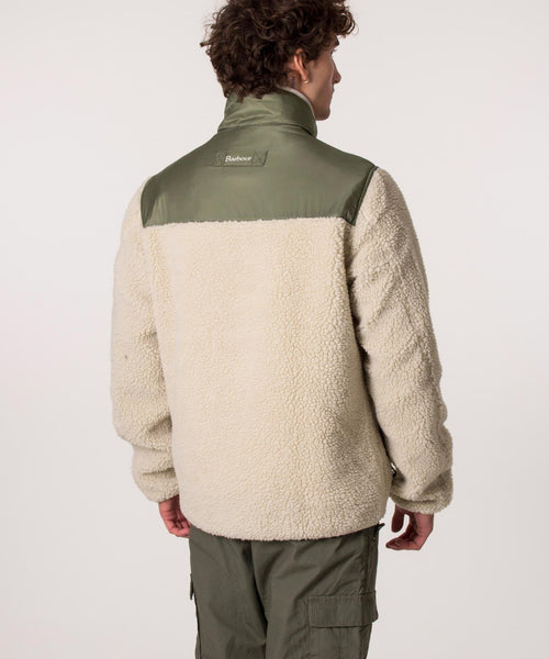 Barbour Axis Fleece Jacket | Ecru