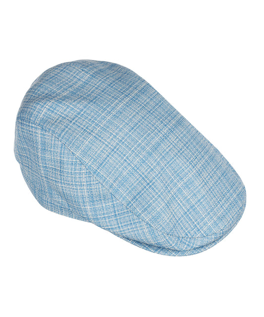 Klassieke Cap 53% Zijde 47% Wol | Licht Blauw